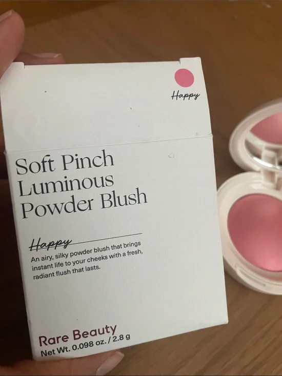 Rare Beauty Soft Pinch Luminous Powder Blush — Happy Pink