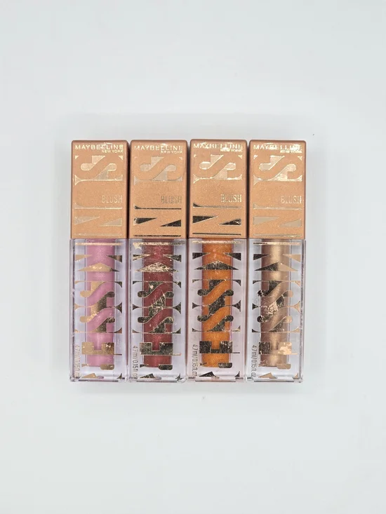 NEW Maybelline Sunkisser Multi-Use Liquid Blush 4 Piece Bundle