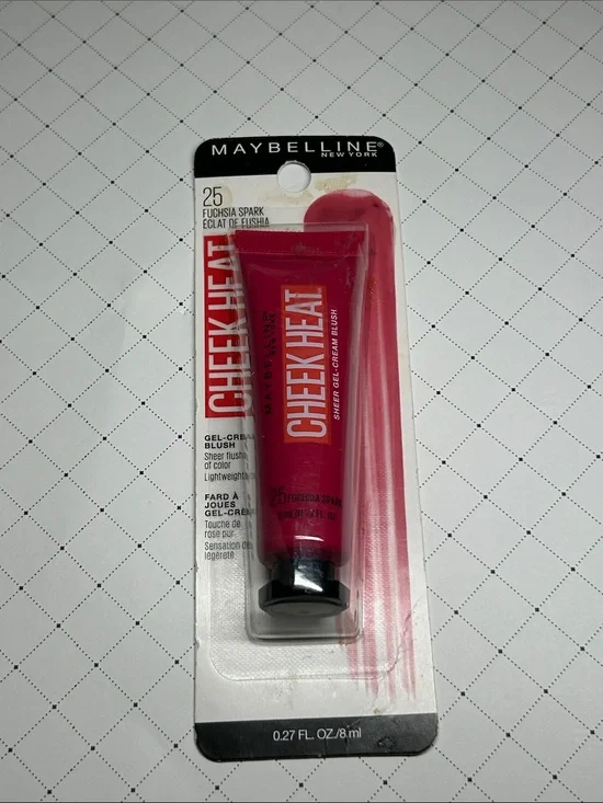 Maybelline Cheek Heat Gel-Cream Blush - Fuchsia Spark