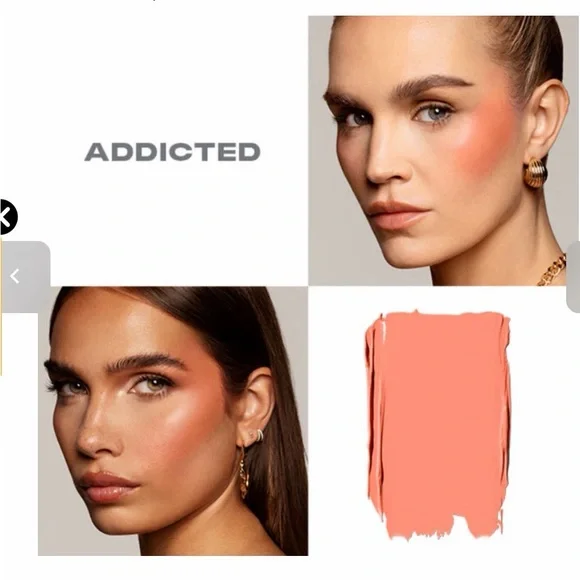 Morphe HUEPHORIC RUSH rush Cream Blush —Apricot Cheek Color