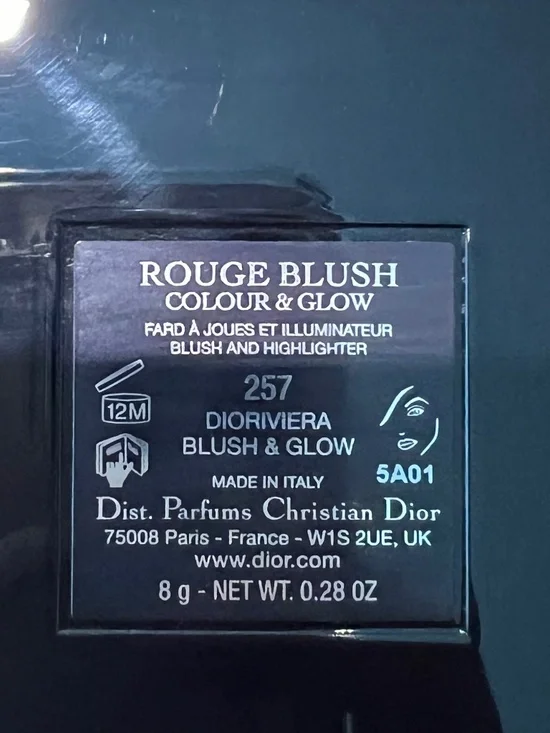 Rouge Blush Colour & Glow - Shade 257 Diorivera