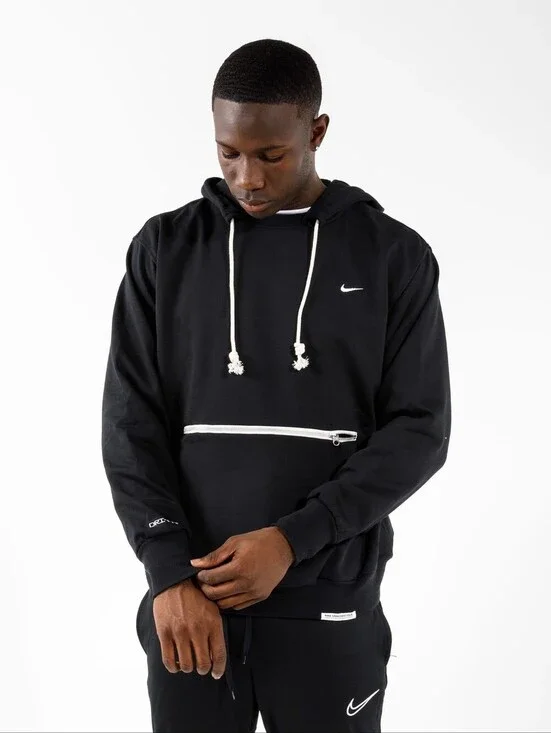 Nike Men's Black Standard Issue Basketball Pullover Hoodie Size XXL