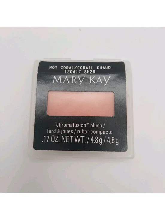 Mary Kay Chromefusion Blush Hot Coral .17oz New