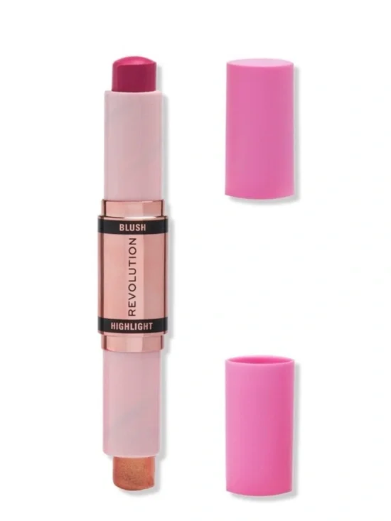 NEW Revolution Blush & Highlight Stick Champagne Shine