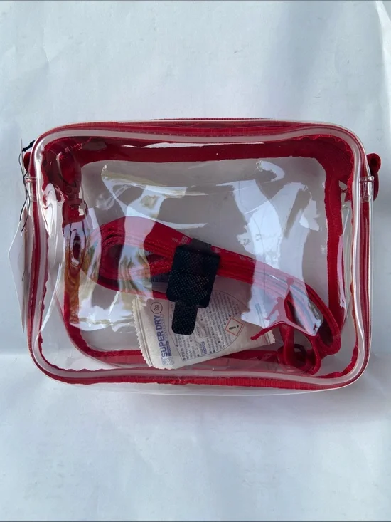 Nike NWT clear unisex stadium bag