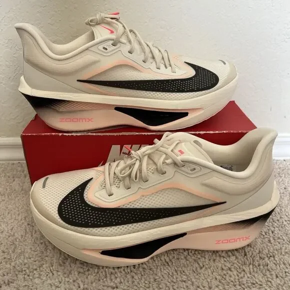 Nike Zoom Fly 6 Crimson Tint Ivory Running Sneaker FN8454-102 Mens Size 6 New