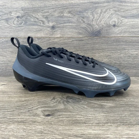 Nike Vapor Edge Shark 2 Football Cleats Mens Size 12 Black Grey FB3303-002