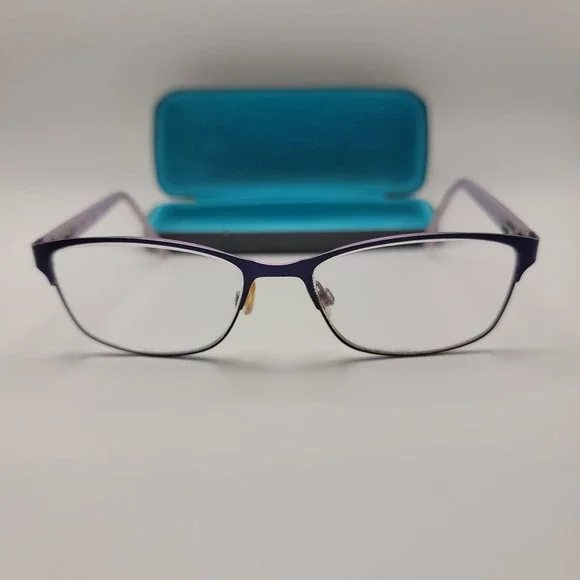 Marchon NYC Junior Eyeglass Frames SF-562 52-16-138 Purple Metal‎ Frames Only