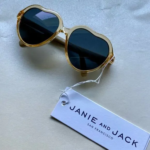 3+/$10ea Janie and Jack heart sunglasses