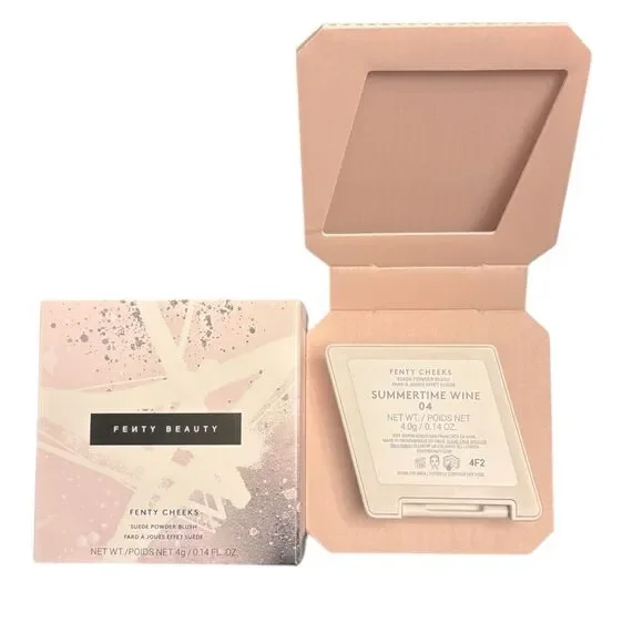 Fenty Beauty Fenty Cheeks Freestyle Cream Blush Summertime Wine, Full Size New