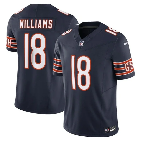 Nike Chicago Bears Caleb Williams #18 Jersey‎ Navy Blue 3XL New With Tags