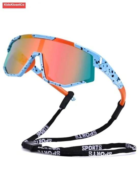 Kids Polarized Sports Sunglasses Unbreakable Youth Baseball Sunglasses
