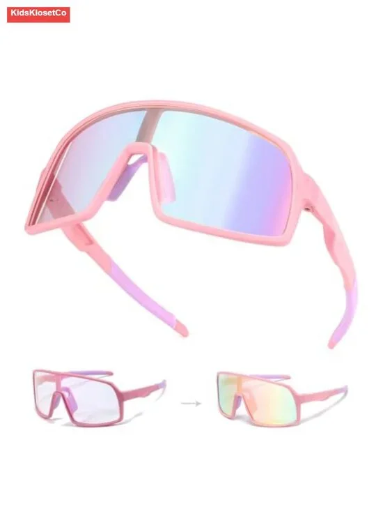 Kids Sports Sunglasses Boys Baseball Sun Glasses UV Protection Polarized Sports