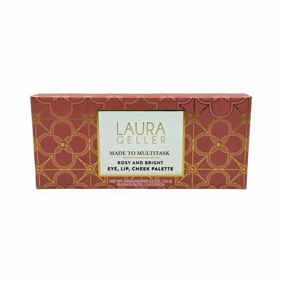 Laura Geller Made To Multitask Rosy & Bright Eye, Lip, Cheek Palette