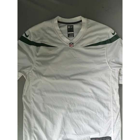 New Nike NFL New York Jets‎ On Field Jersey Blank White Size Large
