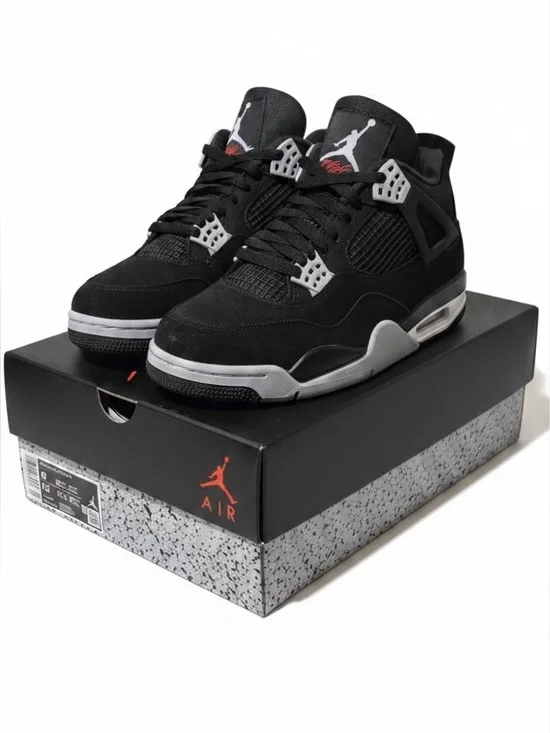 Nike Air Jordan 4 Se Black with Gray Accents