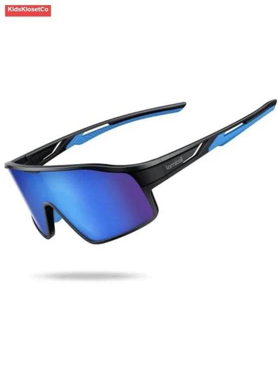 Polarized Kids Baseball Sunglasses UV400 Protection TR90 Frame Adjustable