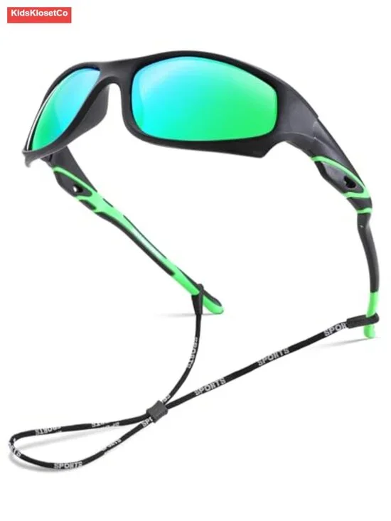 Kids Unbreakable Flexible Polarized Sports Sunglasses