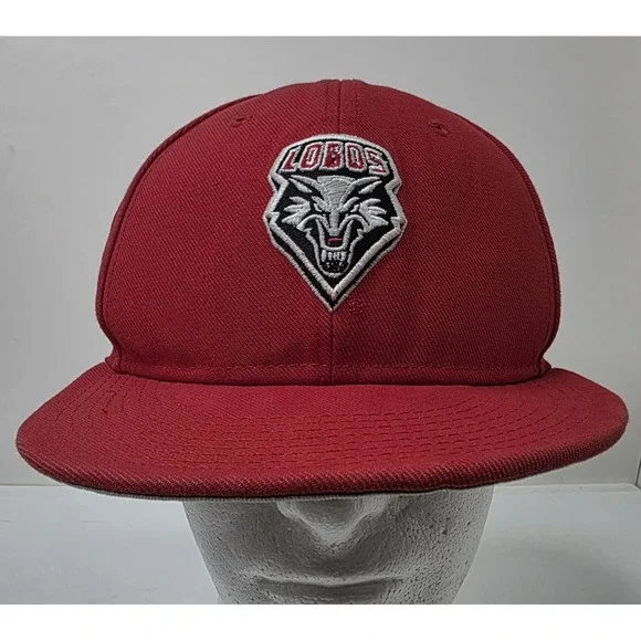 Nike True New Mexico Lobos‎ Adult Hat Cap Snap Back Red Mens OSFM