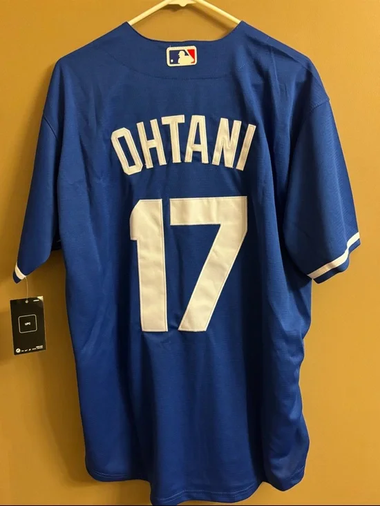 Shohei Ohtani #17 Blue Baseball Jersey