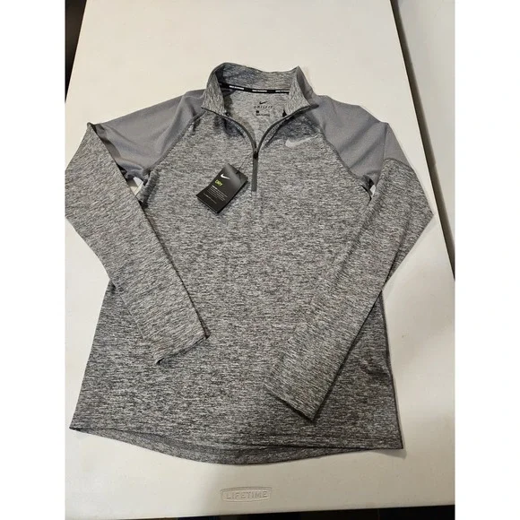 NWT Men's Nike Element Hz 2.0 Performance Pullover AH8973-021 1/4 Zip Small(1606
