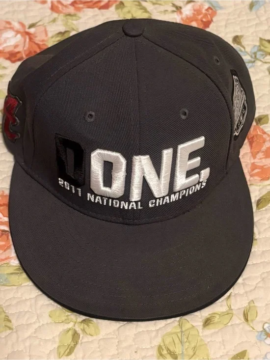 Nike Alabama Crimson Tide Hat 2011 BCS National Championship BAMA Football D One