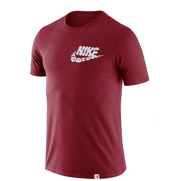 Nike Crimson Alabama Crimson‎ Tide Team Just Do It T-Shirt Medium Defect