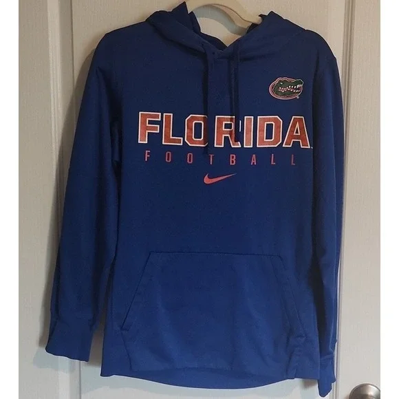 Nike University of Florida Gators Hoodie‎ Pocket Fleece Small Unisex Therma-Fit