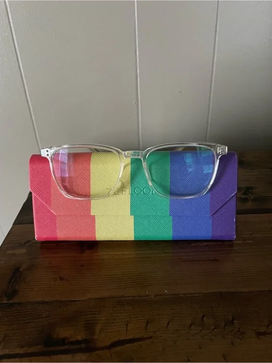 ZEELOOL Clear Frame women’s Frames with Case