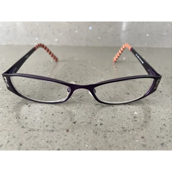 Kool Kids 2511 PURP 46-15-125-23 Purple Metal Full Rim Eyeglasses Frames ONLY