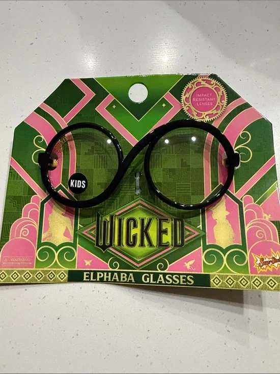 Wicked Elphaba Kids Black Sunglasses