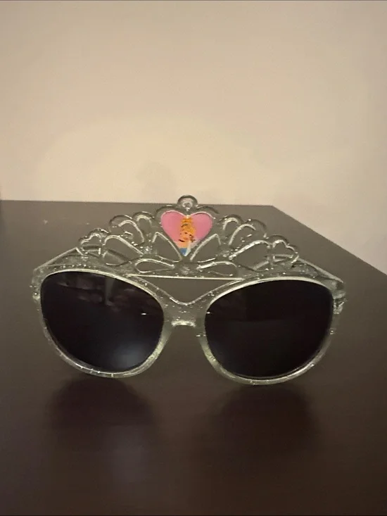 Disney Kids Sparkle Princess Tiara Sunglasses - Pink Princess Accent