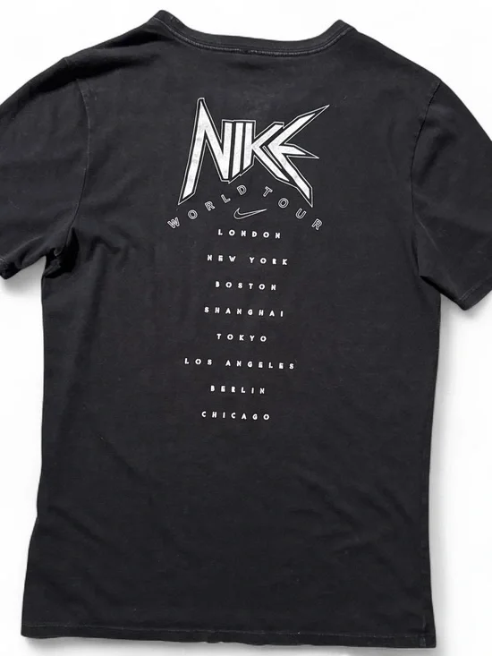 Nike Black World Tour Logo Tee