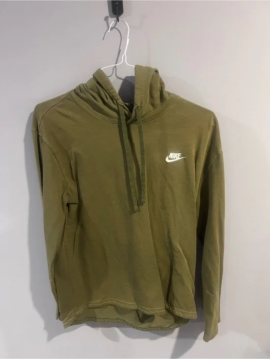 Nike Men’s Large Olive Green Lightweight Hoodie Sweatshirt
