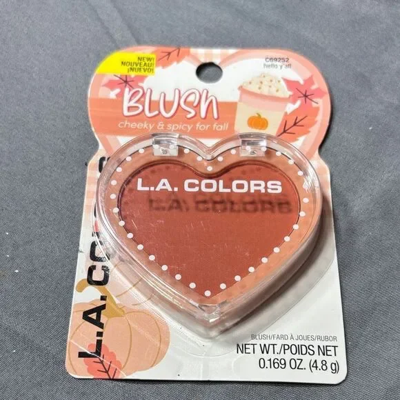 New L.A. COLORS Blush Heart Compact — hello y’all