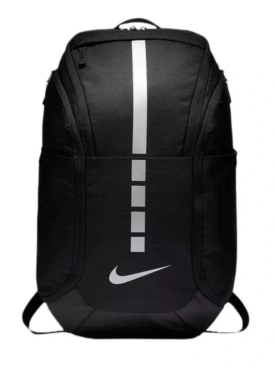 NWT NIKE HOOPS ELITE PRO BLACK METALLIC SILVER BASKETBALL BACKPACK BA5554-001 OS