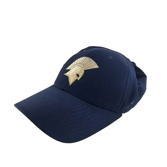 Nike Legacy91 Dri-FIT Hat Spartan Helmet Count On Me Adjustable Golf Cap Navy