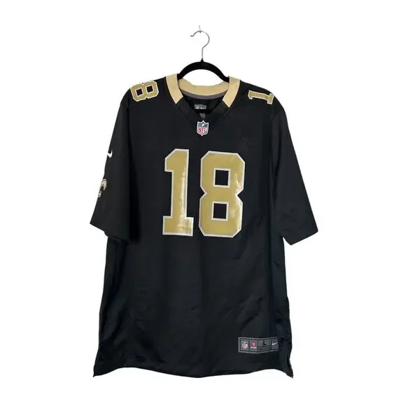 Nike On Field Men's‎ Size L New Orleans Saints #18 Smith NFL Football Jersey