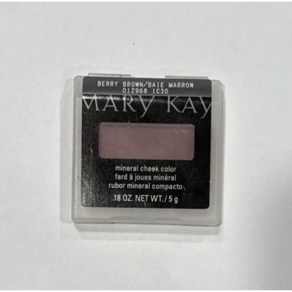 Mary Kay Berry Brown Mineral Cheek Color 012968 .18‎ oz NEW