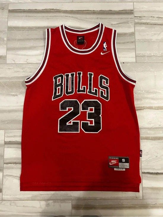 Nike Red Chicago Bulls #23 Basketball Jersey