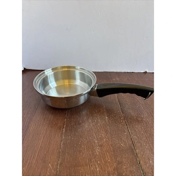 Kitchen Craft West Bend Stainless‎ Steel Saucepan 1 QT No Lid USA Cookware Pan