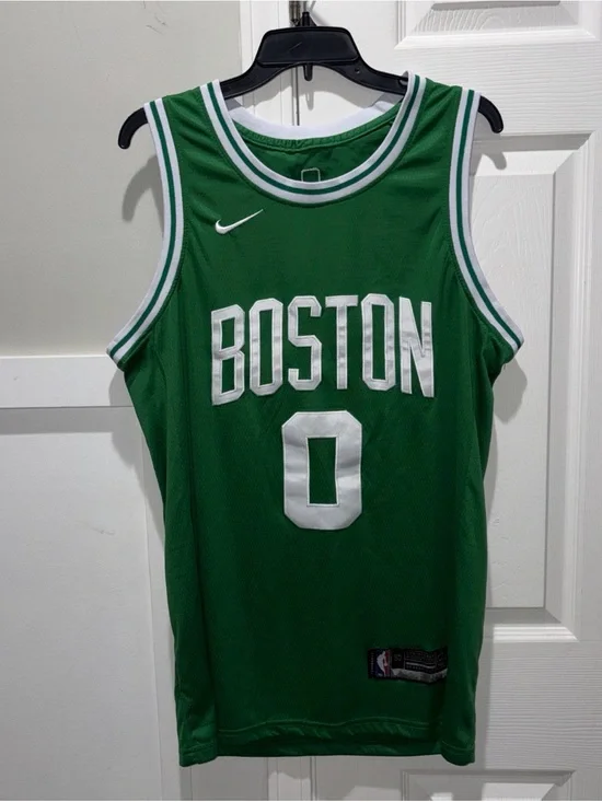 Jayson Tatum Nike Boston Celtics Green NBA Swingman Basketball Jersey - #0