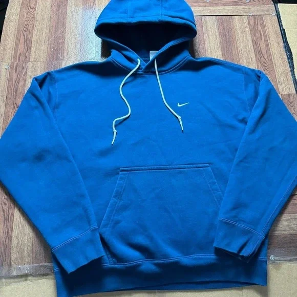 Nike Standard SB Blue Fleece Retro Tech Hoodie Medium