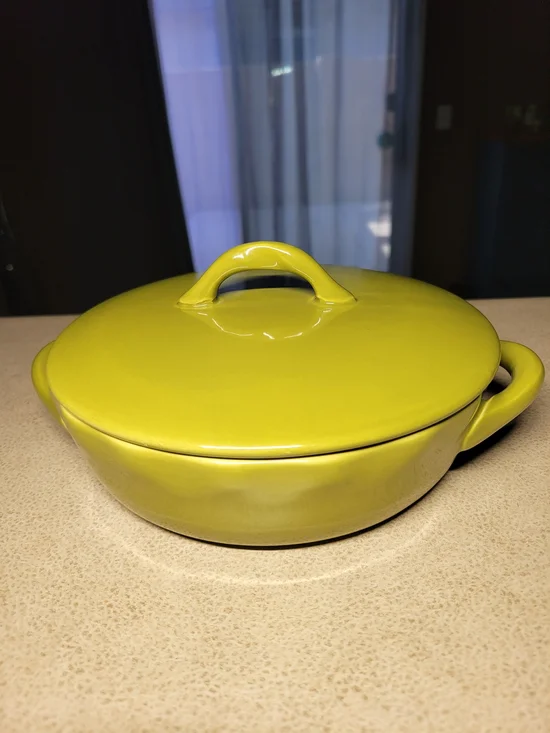 Vintage Stoneware Dish w/ lid from The Mexican Kitchen by Rick Bayless