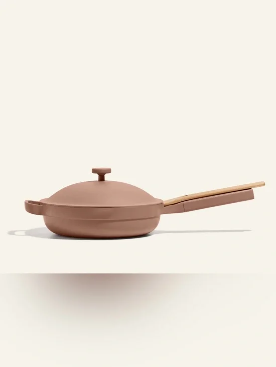 Our Place Always Pan®2.0 iconic non-toxic 10-in-1 ceramic nonstick pan BNIB Pink