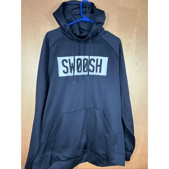Nike mens swoosh pullover hoodie size XXL