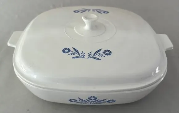 VTG Corning Ware Blue Cornflower PYROCERAM 10