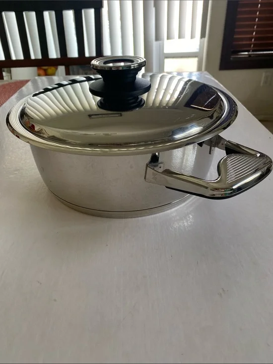Zepter 10” Heavy Duty Pot with Thermo Control Lid