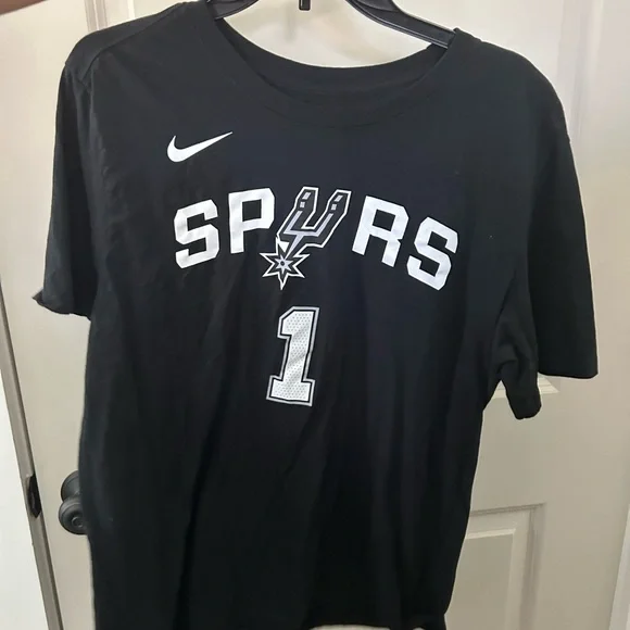 Nike Spurs Black T-Shirt