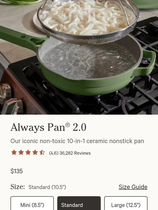 Our Place Always Pan 2.6qt/2.46l, 10.5